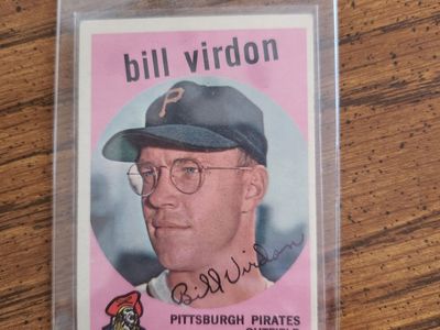 1959 Bill Virdon baseball card