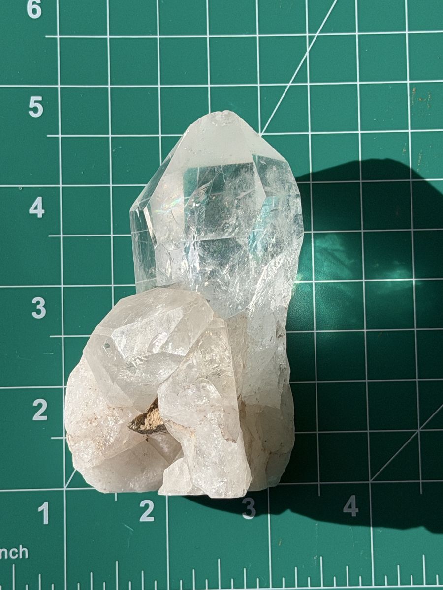 Natural Clear Quartz Crystal Cluster - Raw Mineral Specimen