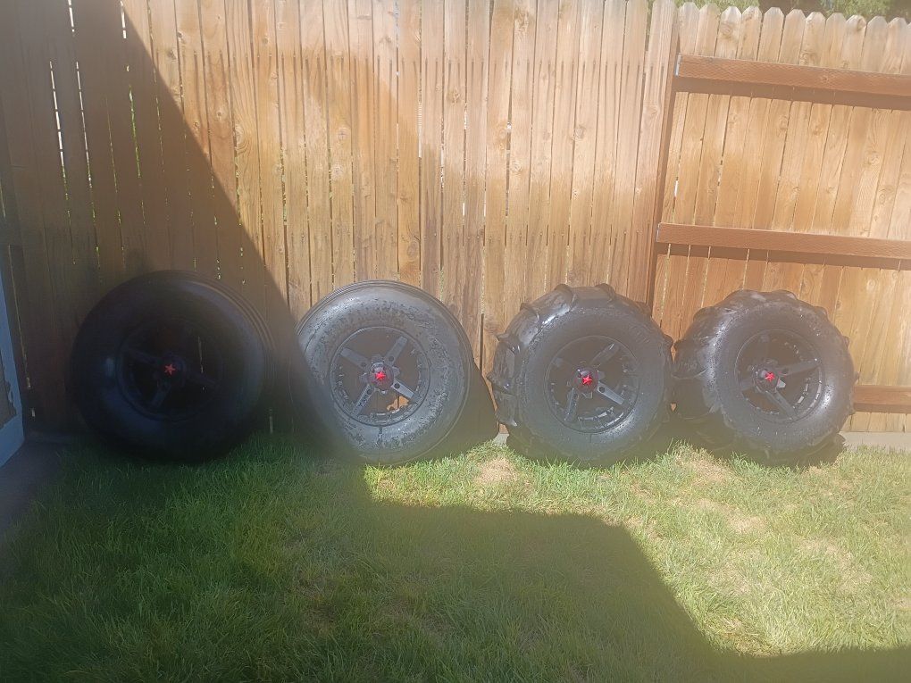 sand slinger tires and rims 4 lug