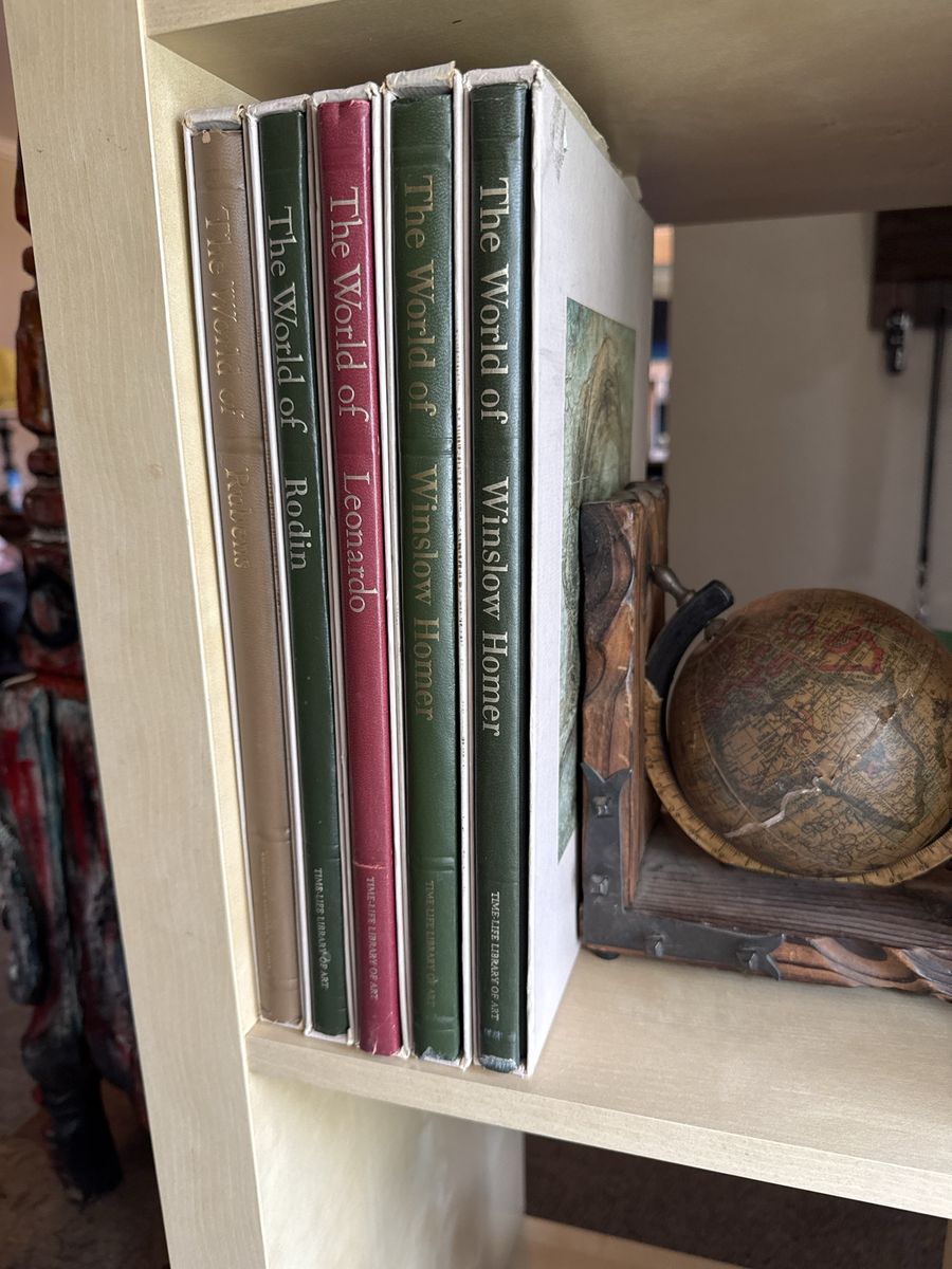 Time-Life Library of Art Vintage Hardcover Books Slipcases Lot of 5