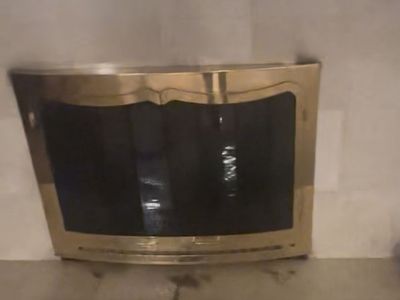 Fireplace front