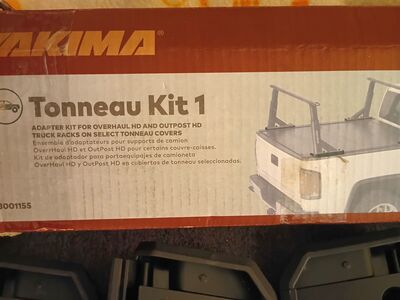 Yakima Tonneau truck bed base Kit 1 HD Overhaul Outpost