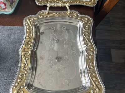 Gold and silver tray 2