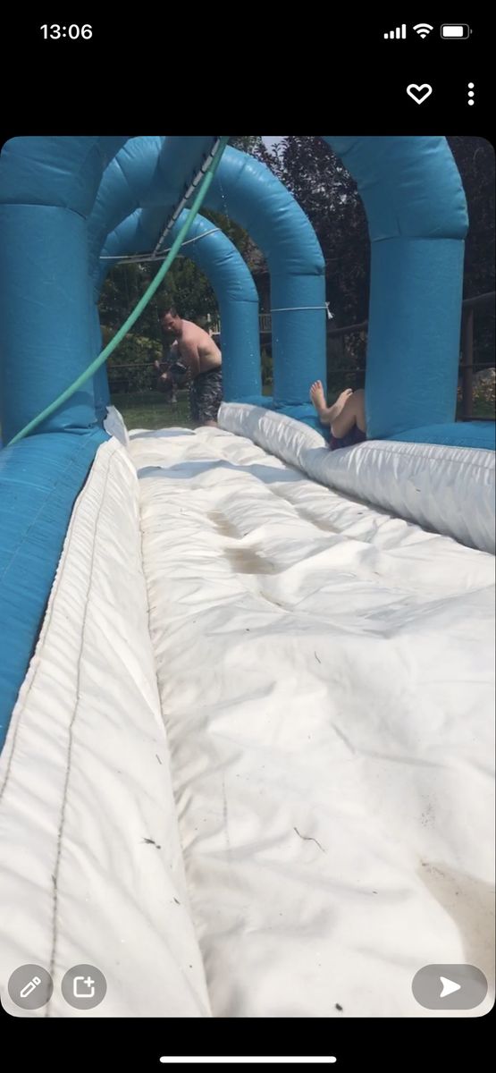 Large Inflatable Backyard Water Slip N Slide - Perfect for Summer Fun!