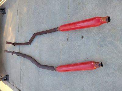 dual exhaust glass packs