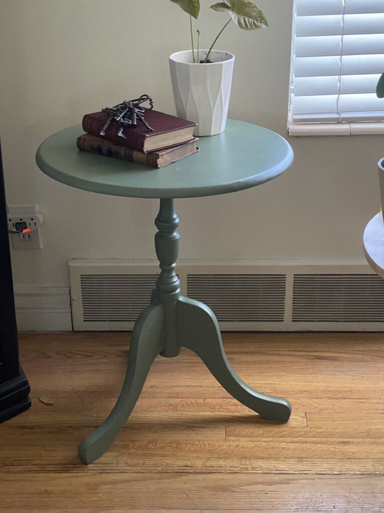 Vintage Solid Wood Accent Table