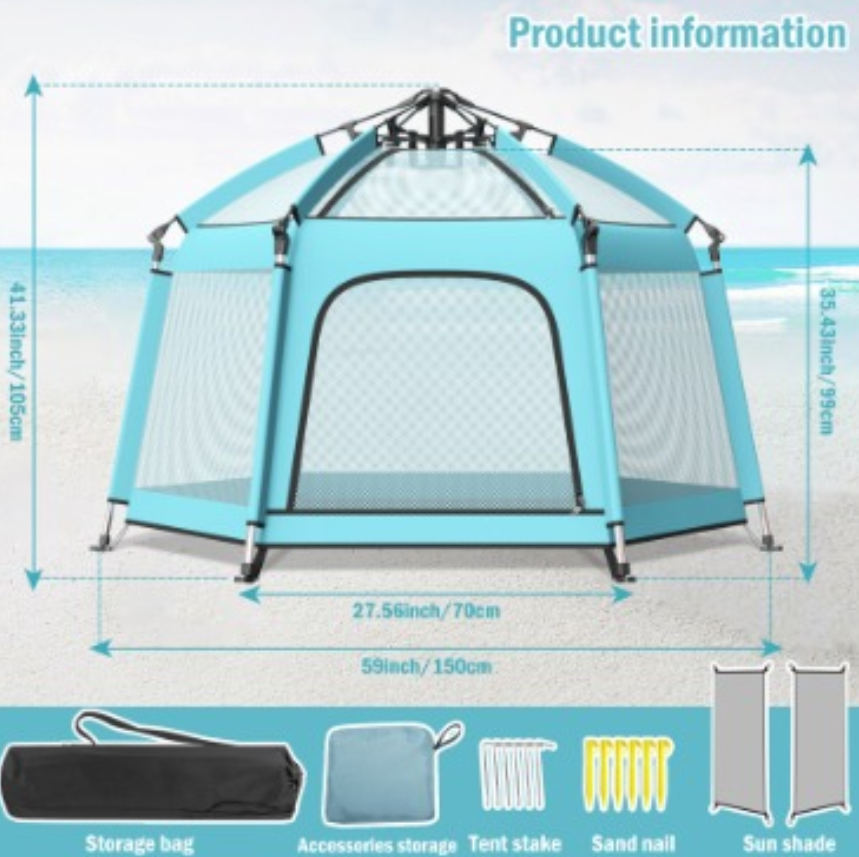 New in box Foldable Playpen(only 5 left)