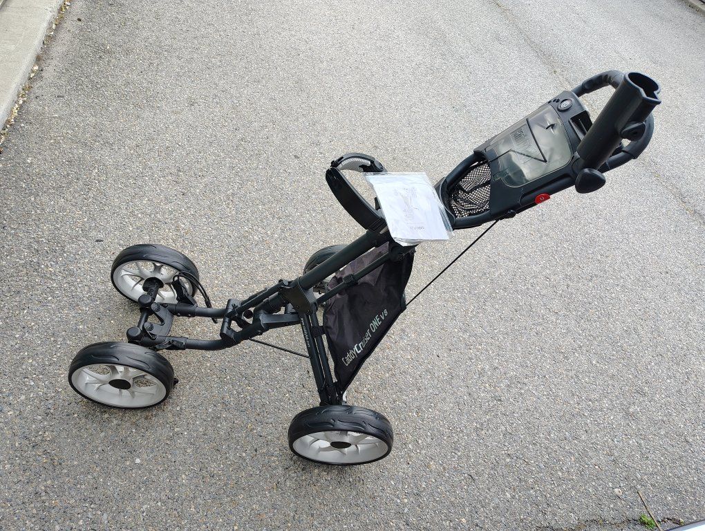 CaddyTek CaddyCruiser ONE V8 golf push cart