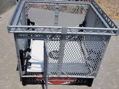 WWE RAW Cage Wrestling Ring Toy Playset with Door