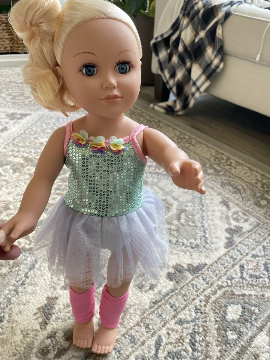 My Life As Estella Posable 18 inch Doll, Blonde Hair, Blue Eyes