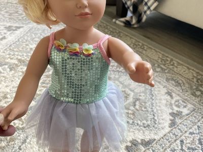 My Life As Estella Posable 18 inch Doll, Blonde Hair, Blue Eyes