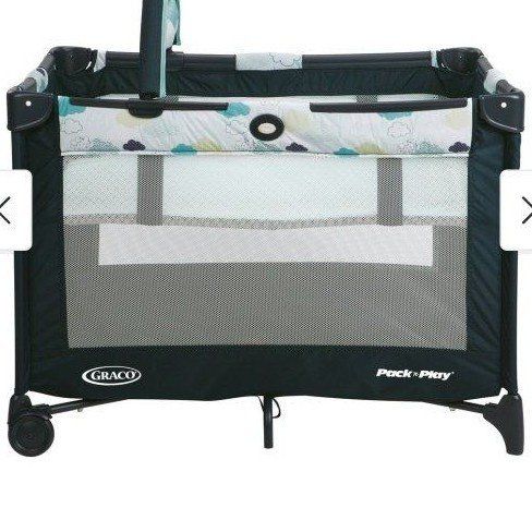 Graco Pack 'n Play On The Go Playard + Hygge Hush Mattress Pad