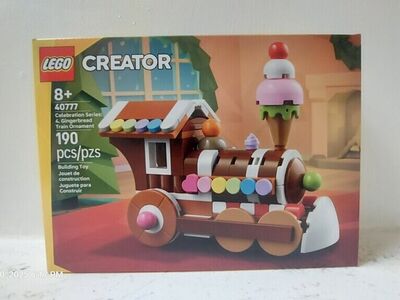 Brand New Lego Creator Gingerbread Train Ordament. Set #40777. Never been opened or used