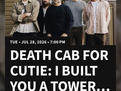 Death Cab for Cutie Concert Tickets x2 - Sandy Amphitheater - July 28, 2026