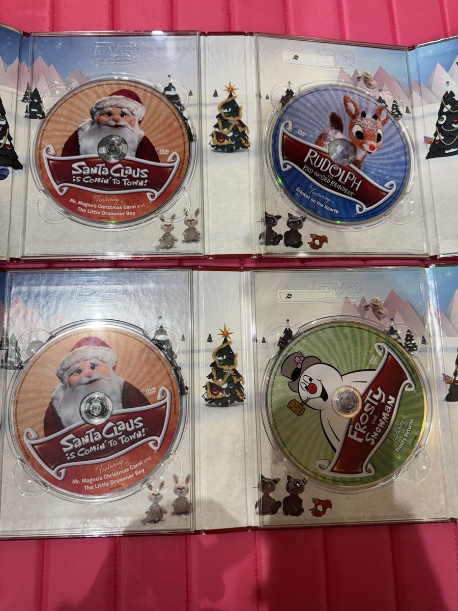 Christmas dvd lot