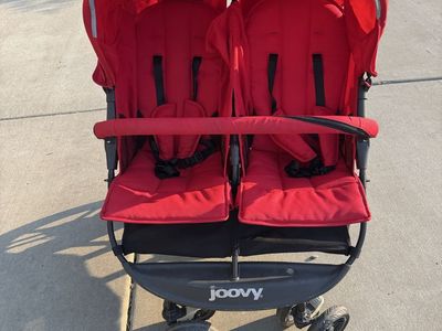 Joovy Scooter Double Stroller - Red