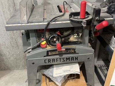 Craftsman Limited Edition Table Saw