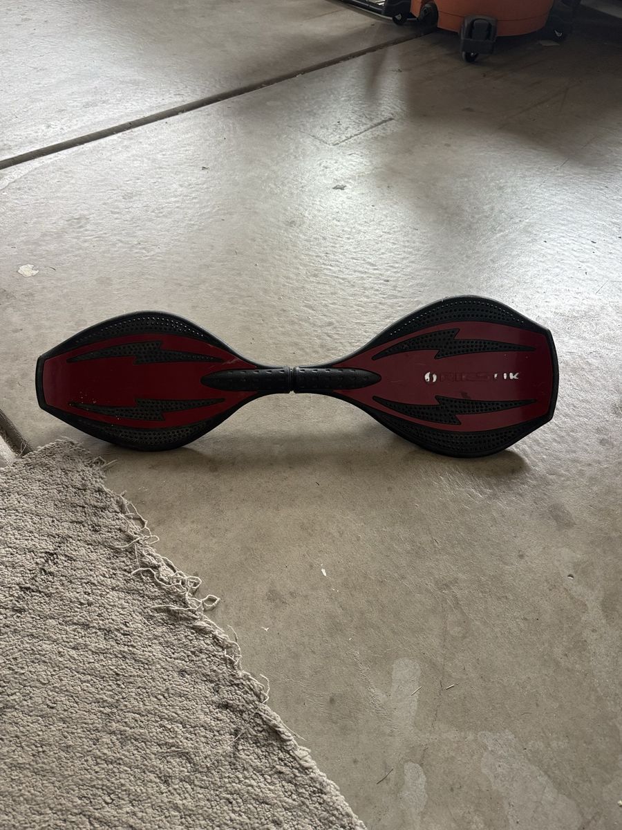 RipStik Caster Board - Red/Black 2-Wheeled Skateboard