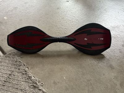 RipStik Caster Board - Red/Black 2-Wheeled Skateboard