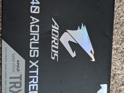Gigabyte TRX40 AORUS XTREME sTRX4 Threadripper Gaming Motherboard