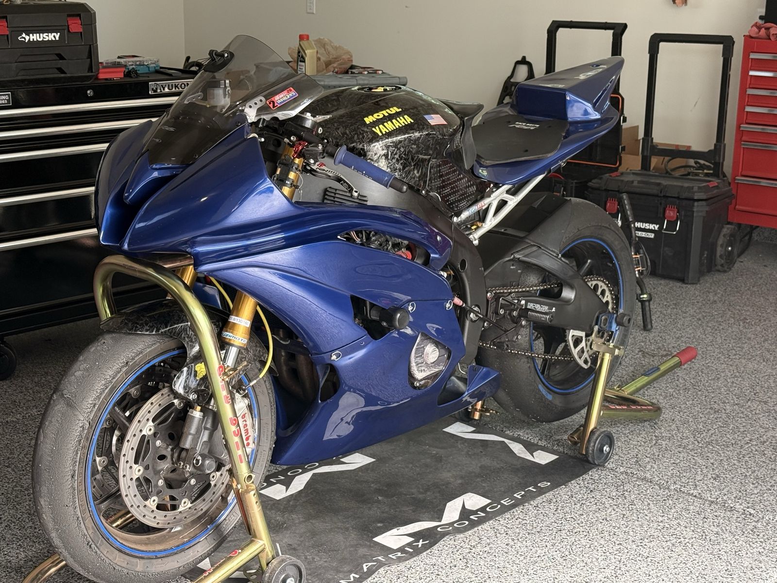 2014 Yamaha YZF R6 Race Bike