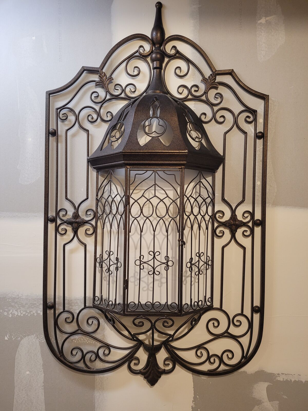 Metal Heavy-duty decorative wall display