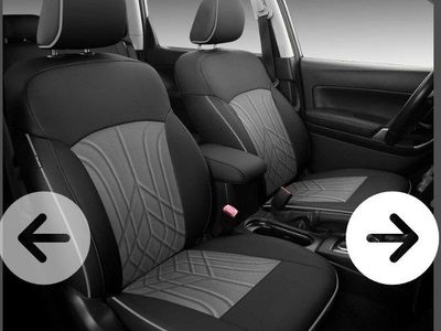 Custom Fit Car Seat Covers for Subaru Forester 2014-2018 - Black/Gray, Airbag Compatible (NEW)