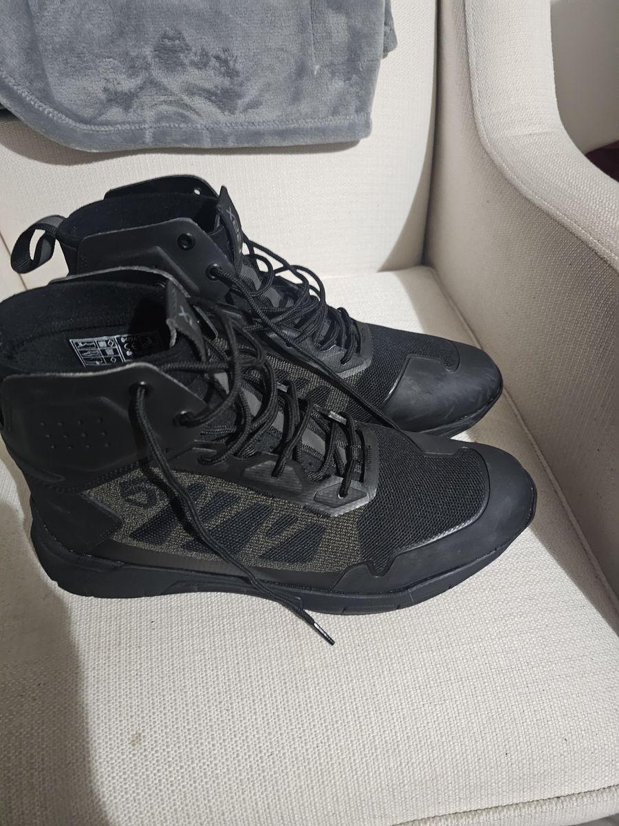 REAX Katana Riding Shoes Boots Black Size 12 / EU 45 CE Rated