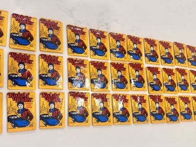 Vintage Knight Rider Bubble Gum Packs (37) Unopene