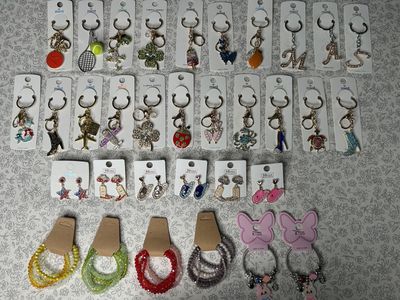 Keychains And Misc Jewelry