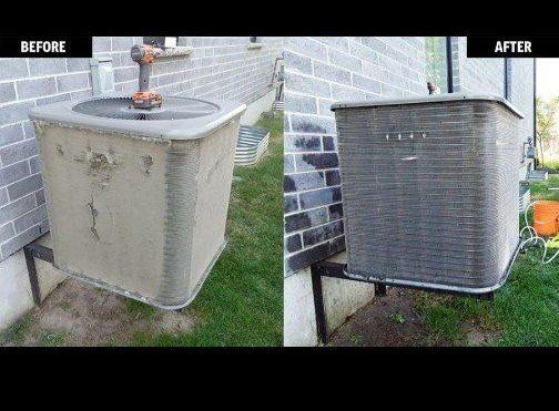 A/C Condenser Cleaning – Helps Improve Efficiency & Save Money!