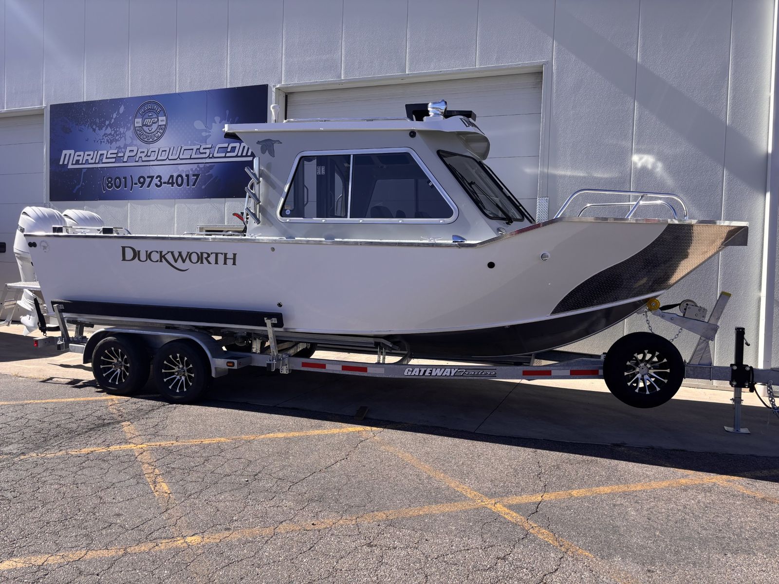 2026 Duckworth 24 Pacific Pro with twin Yamaha 200 hp and 9.9 Kicker