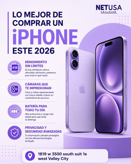 ¡Visítanos en Netusa Cellular y encuentra el regalo que mereces!