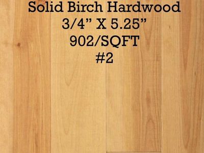 $2/SQFT Solid Hardwood Flooring 902SQFT