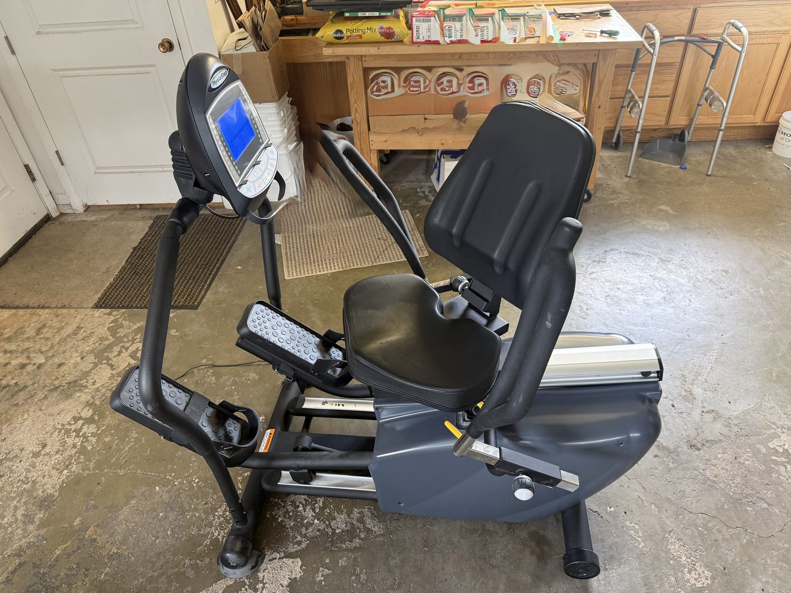 Physiostep MDX recumbent elliptical cross trainer