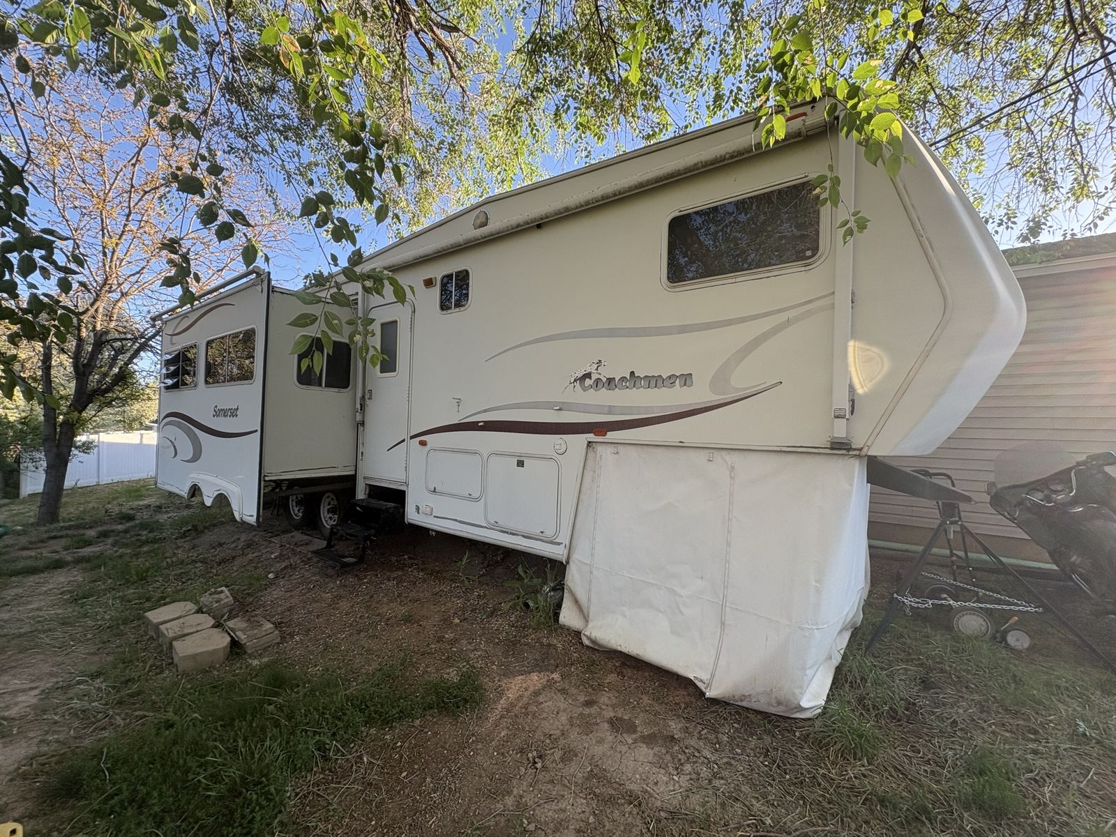 2002 coachmen somerset fifth wheel