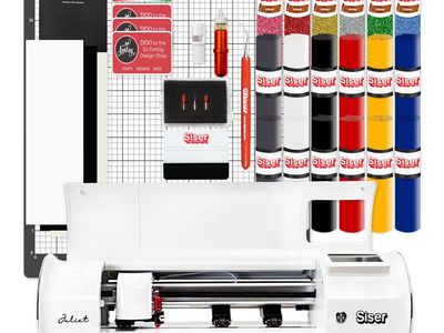 New/open box - Siser Juliet High-Definition Cutter Bundle with Vinyl Rolls and Accessories