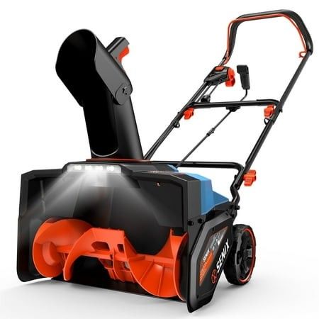 Snow Blower, SENIX 21-Inch 15A Corded Electric