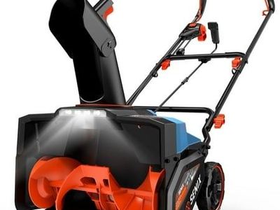 Snow Blower, SENIX 21-Inch 15A Corded Electric