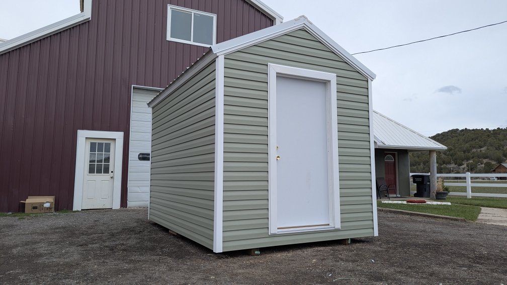 8 by 12 storage shed