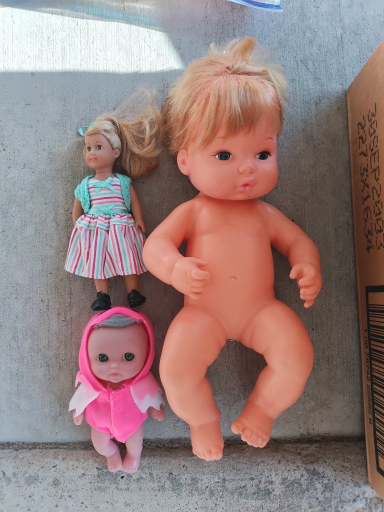 Vintage & Modern Baby Dolls Lot of 3