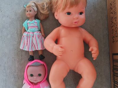 Vintage & Modern Baby Dolls Lot of 3