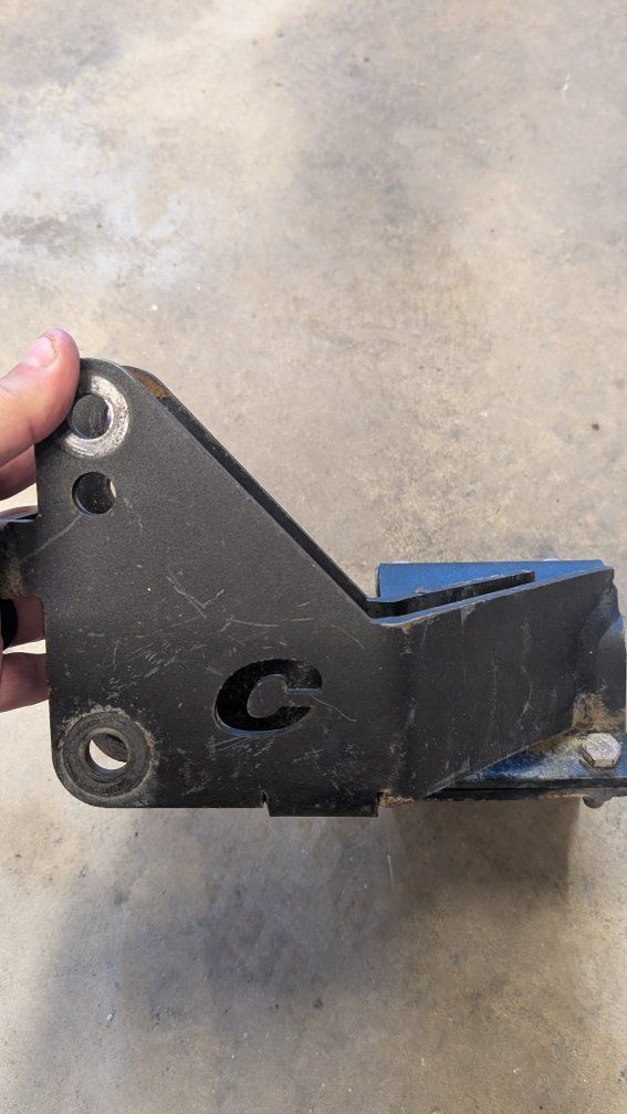 JK Clayton rest track bar bracket