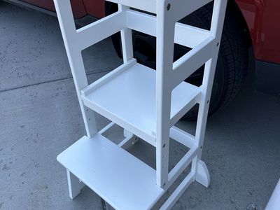 Toddler Tower For "helping" In Kitchen