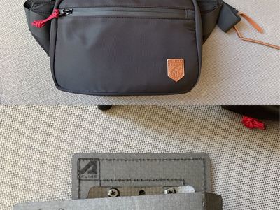 Grab Bag Gear Gunslinger Conceal Carry EDC Bag + NeoMag Alias Universal Holster Hook & Loop Panel