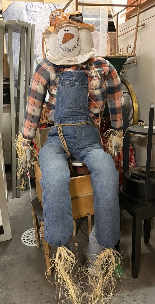 Fall Halloween Decoration Scarecrow