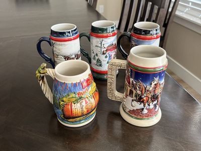 Budweiser mugs