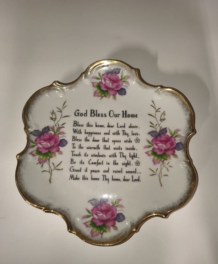 " God Bless Our Home" Collector plate