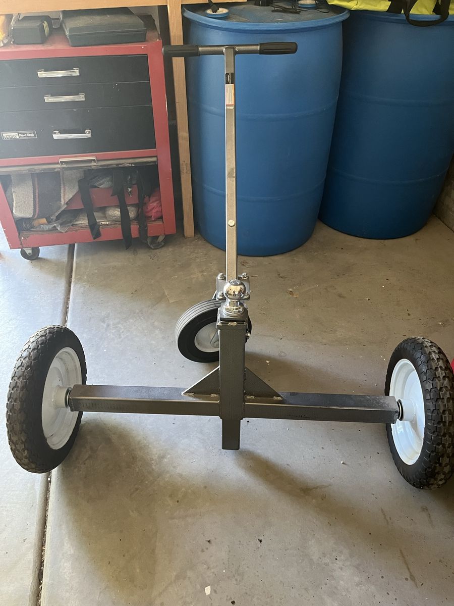 Heavy duty trailer dolly