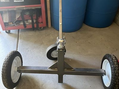 Heavy duty trailer dolly